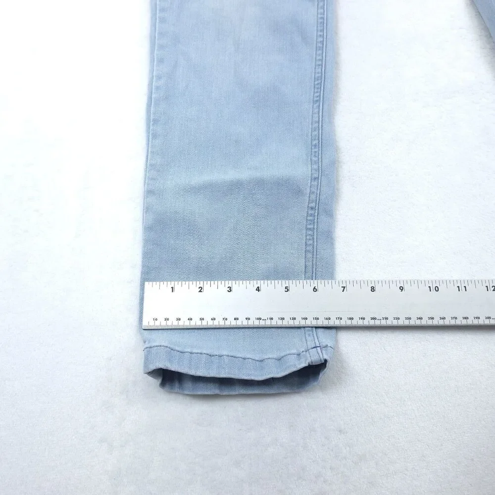 Mugsy Grands Mens Jeans Denim Light Wash Size Measures 30x29 - Picture 9 of 9